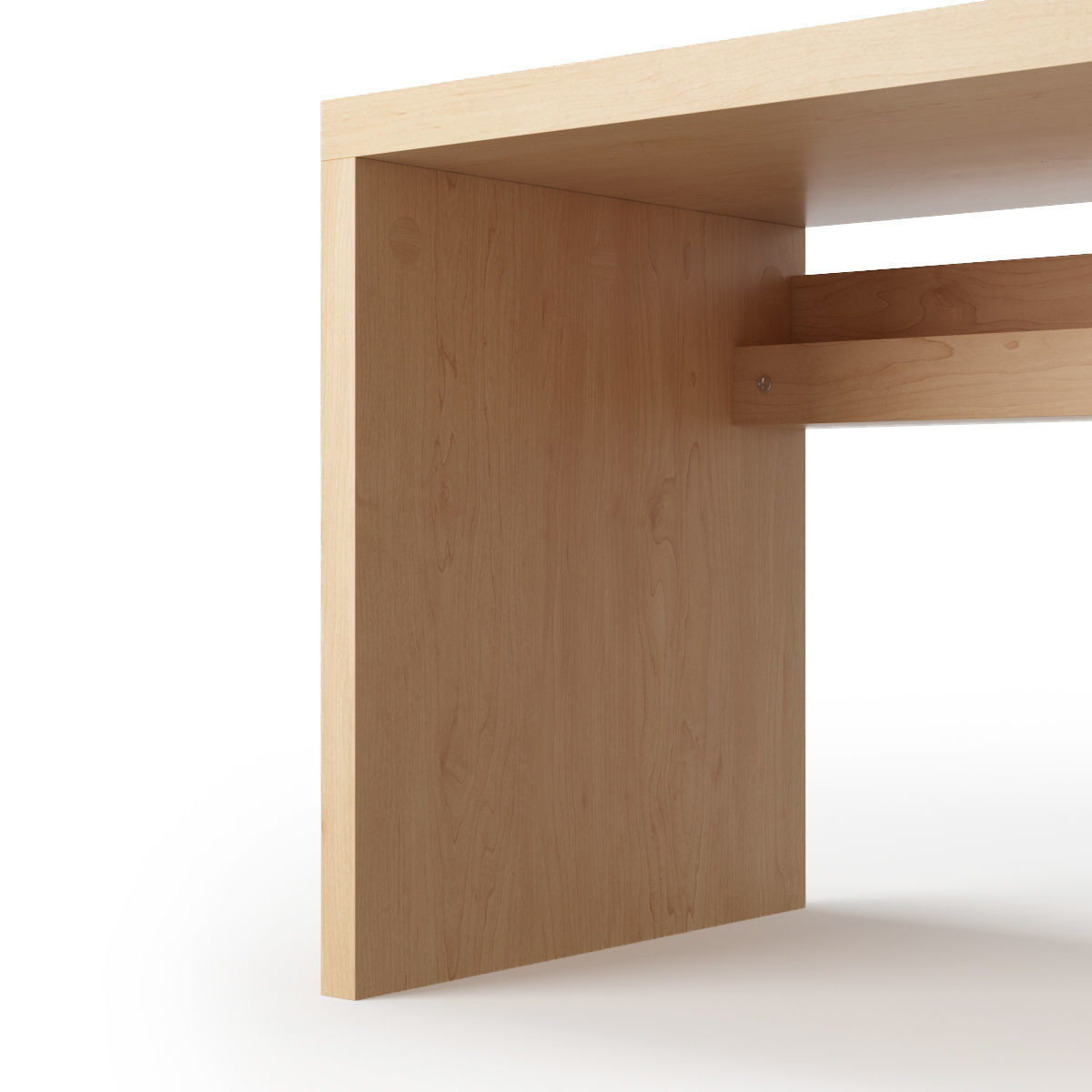 Malm Desk 3D model_3