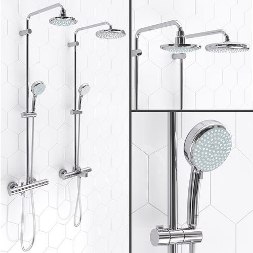 Grohe Tempesta Cosmopolitan 160 and 210 3D model