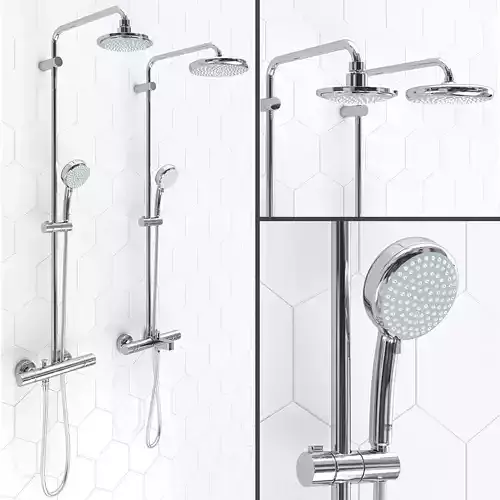 Grohe Tempesta Cosmopolitan 160 and 210 3D model