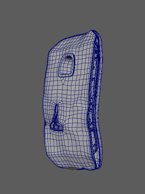 Door plane crashed Low-poly 3D model_5