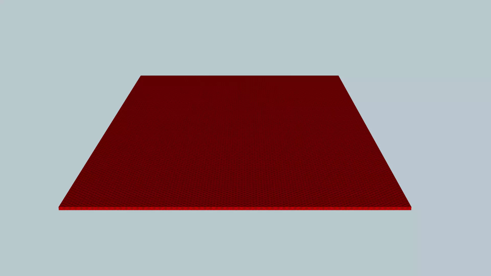 Carpet plastic sheet Free low-poly 3D model_0
