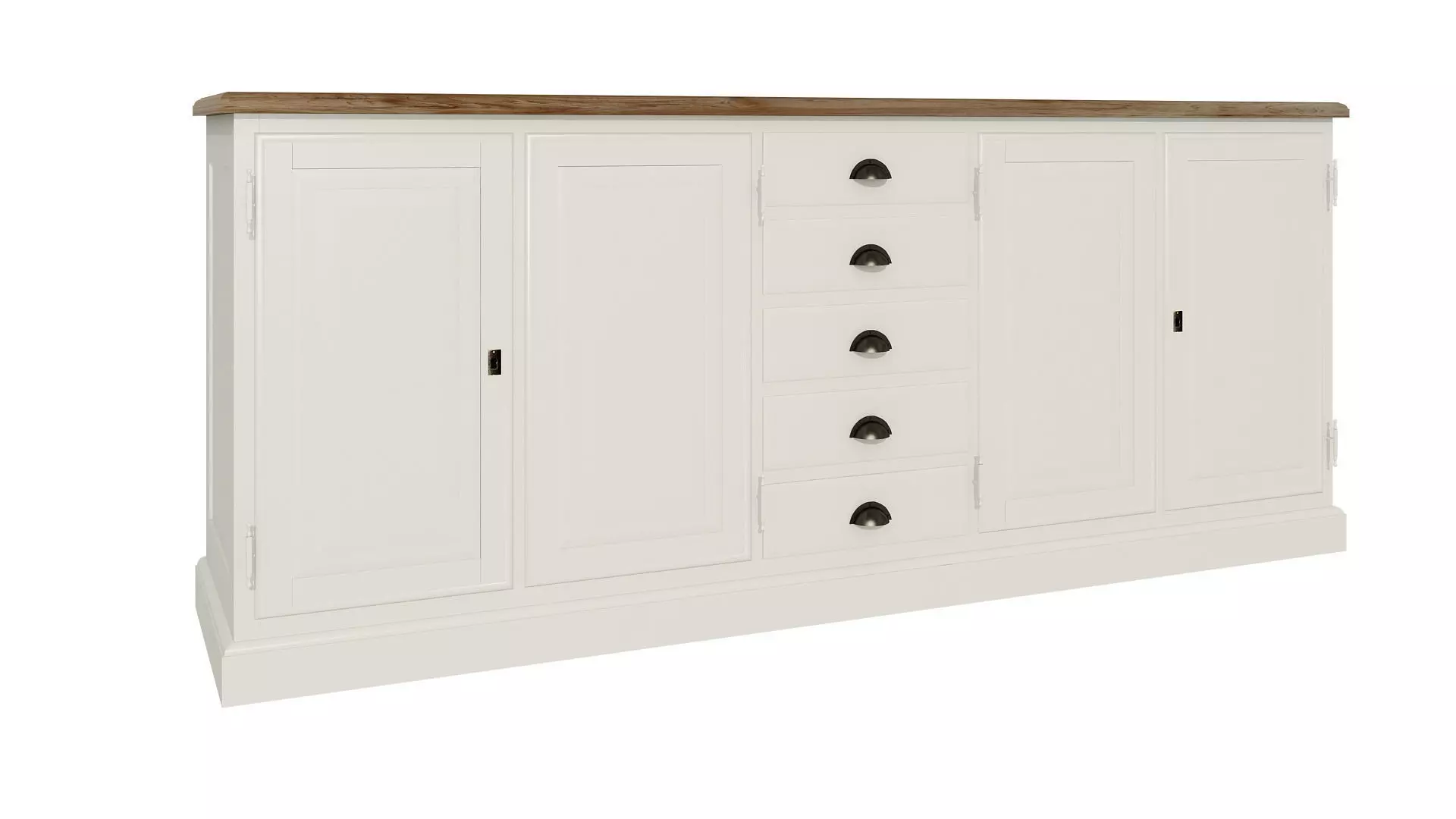 Modern storage with lockers 122 3D model_0