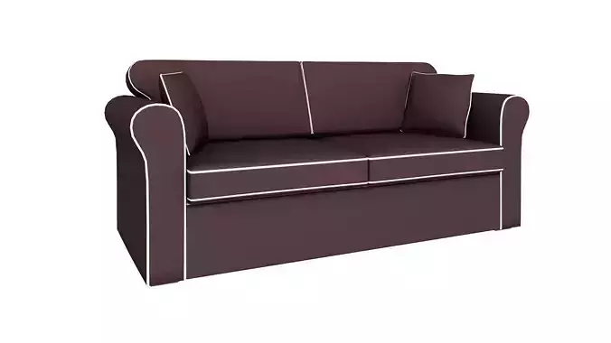 Stylish looking sofa with pillows 234