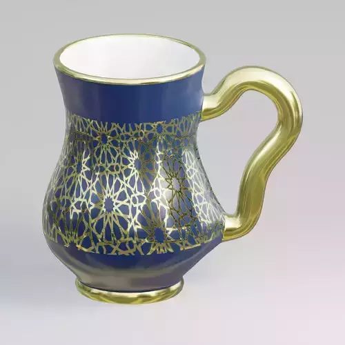Turkish Porcelain Mug