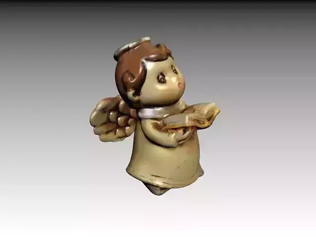 Angel figurine with Book