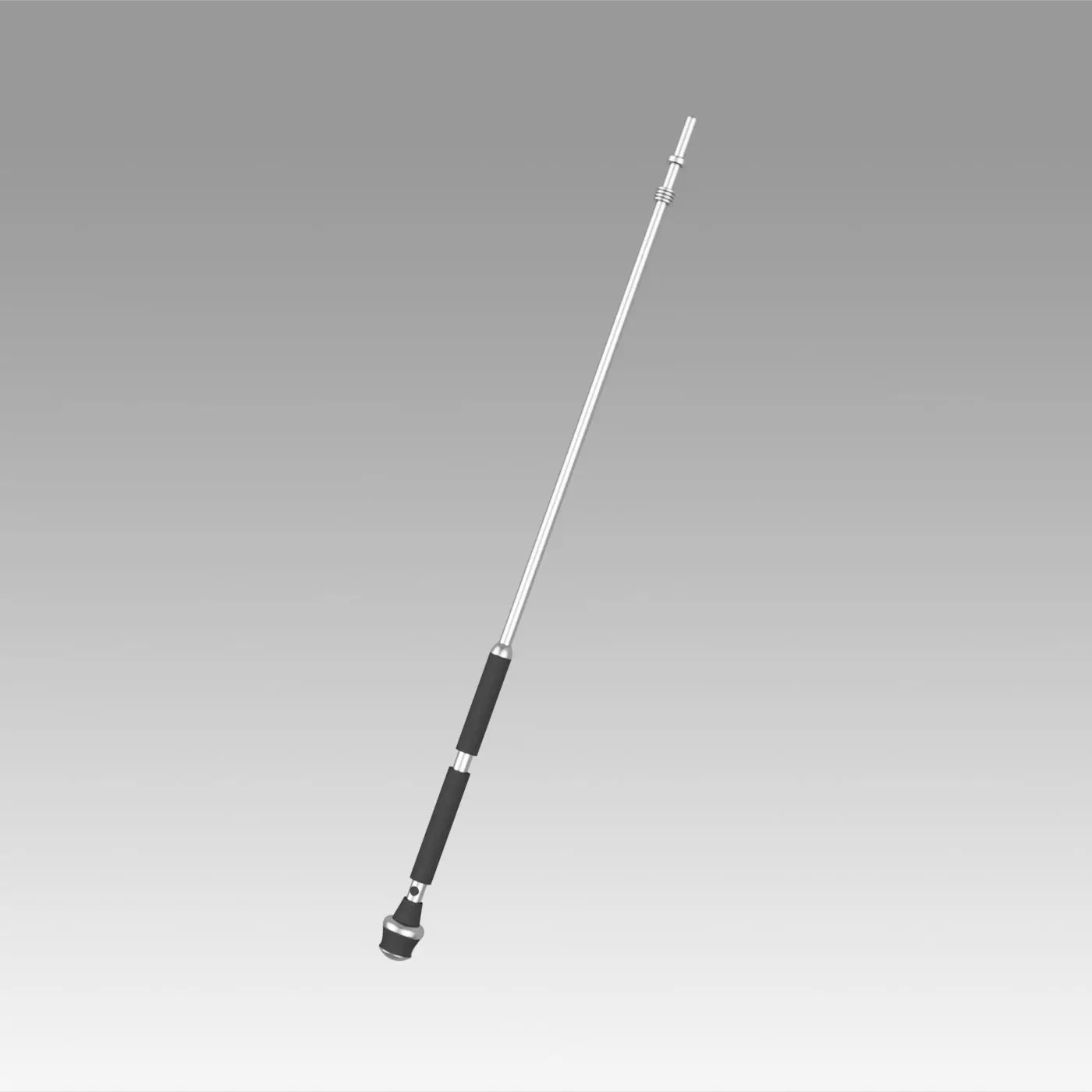 Star Wars Red Royal Guard Staves Cosplay Weapon Prop 3D model_0