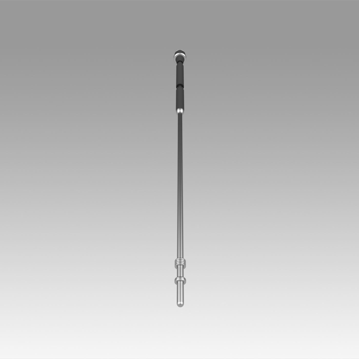 Star Wars Red Royal Guard Staves Cosplay Weapon Prop 3D model_6