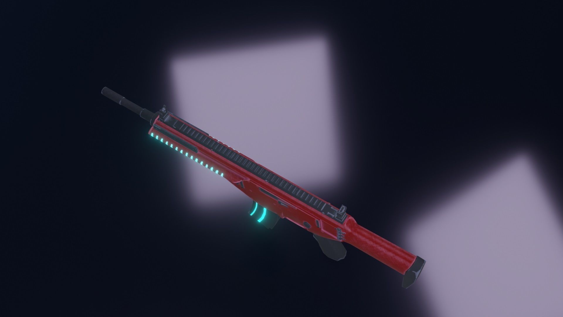 ARX 160 Weapon Low-poly 3D model_3