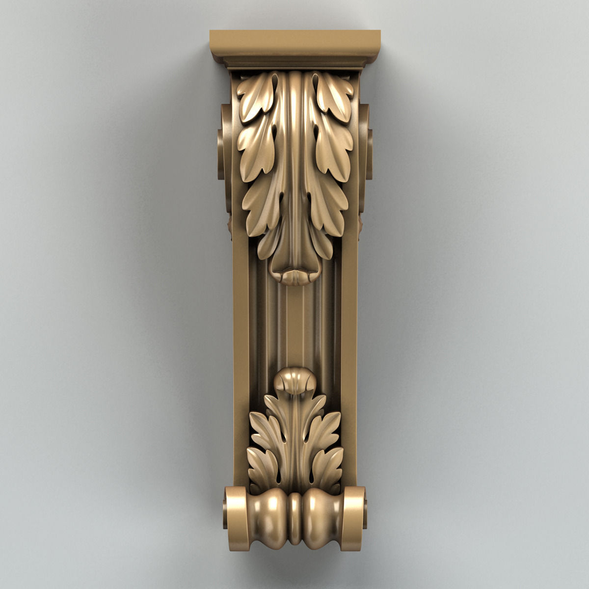 Corbel 003 3D model_1
