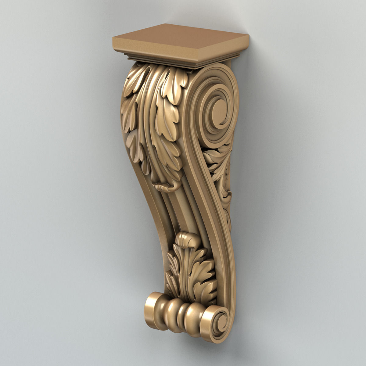 Corbel 003 3D model_2
