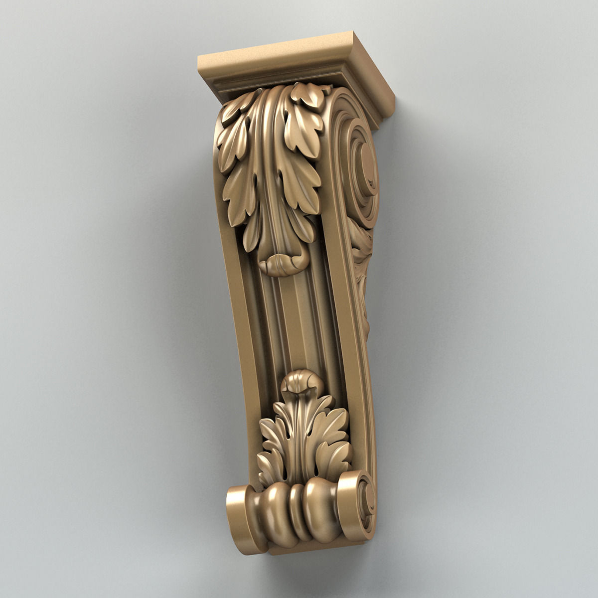 Corbel 003 3D model_3