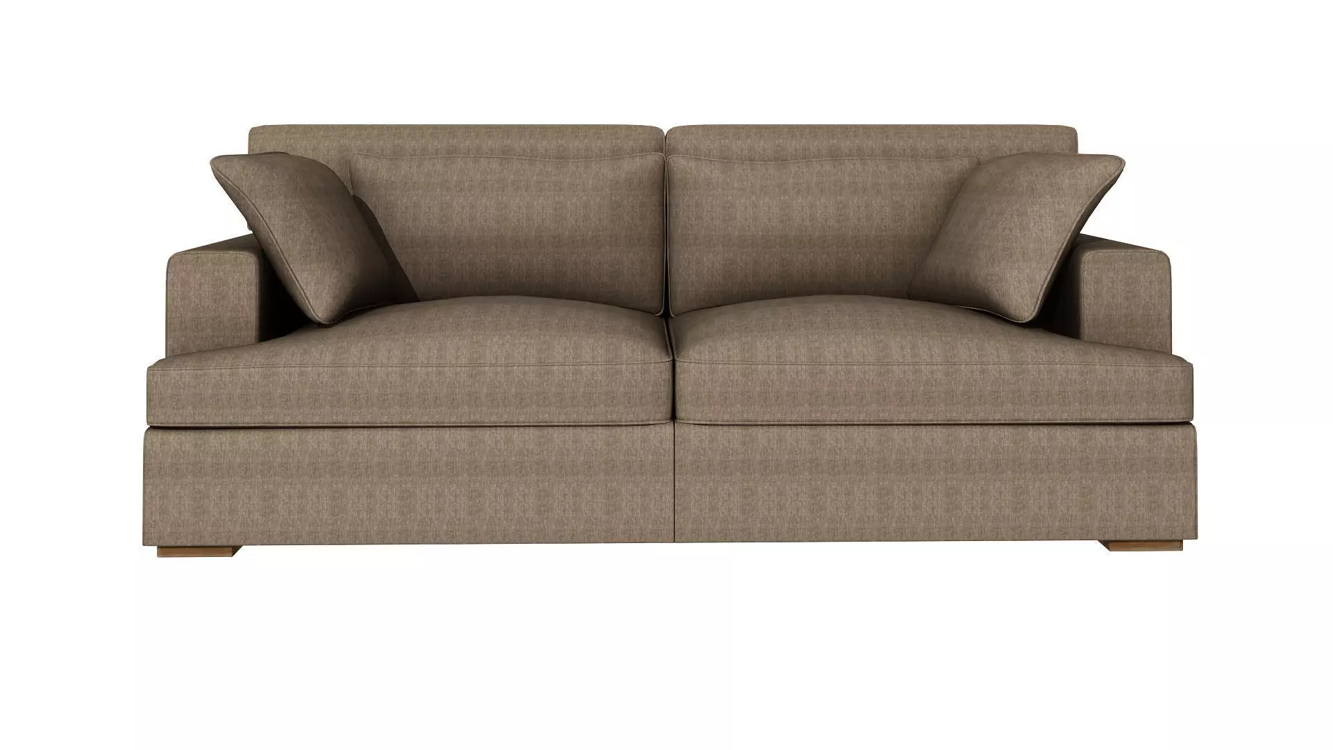 Modern sofa with pillows 255 3D model_0