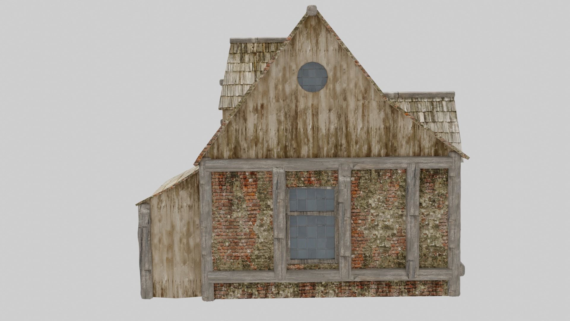 Old House 3D Model 3D model_1