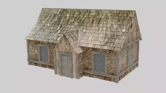 Old House 3D Model