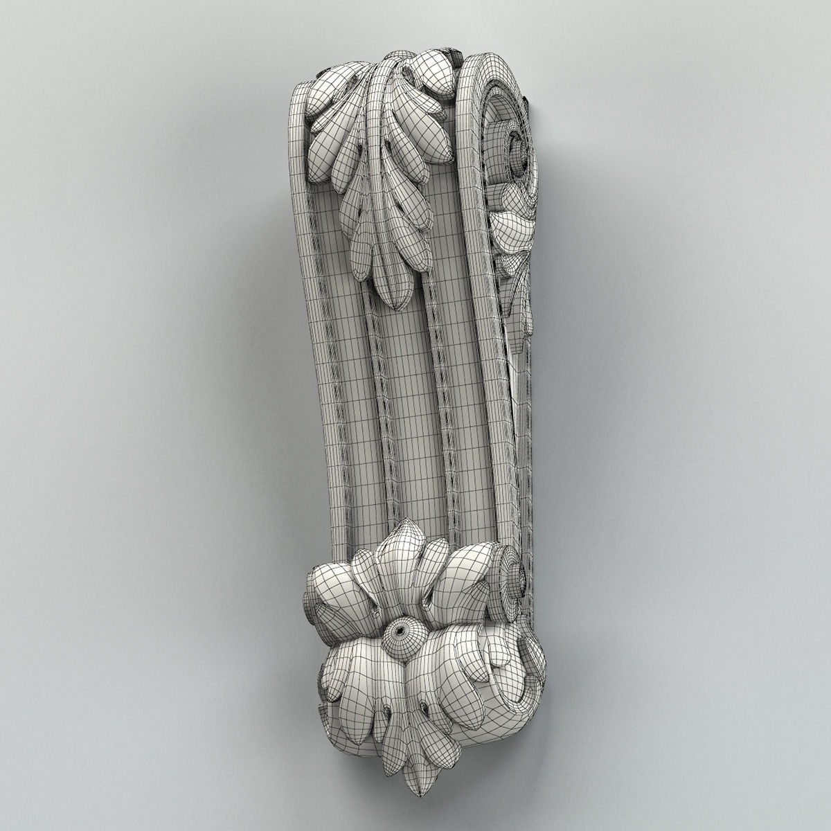 Corbel 005 3D model_7