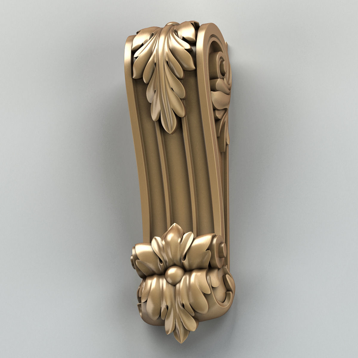 Corbel 005 3D model_3