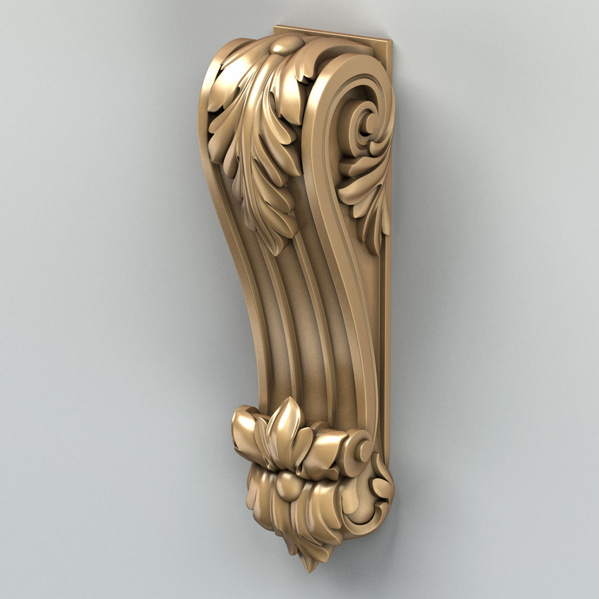 Corbel 005 3D model_2