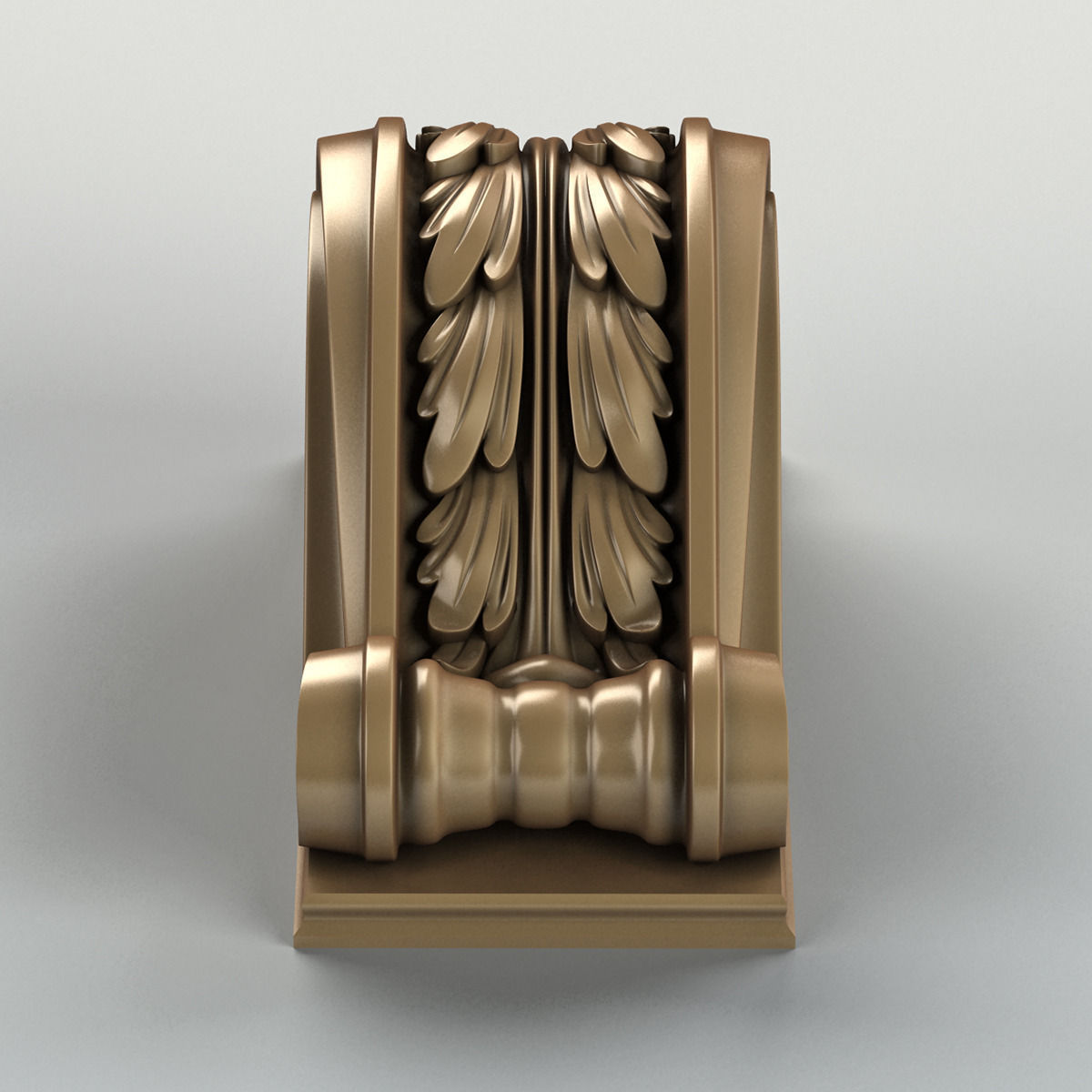 Corbel 006 3D model_4