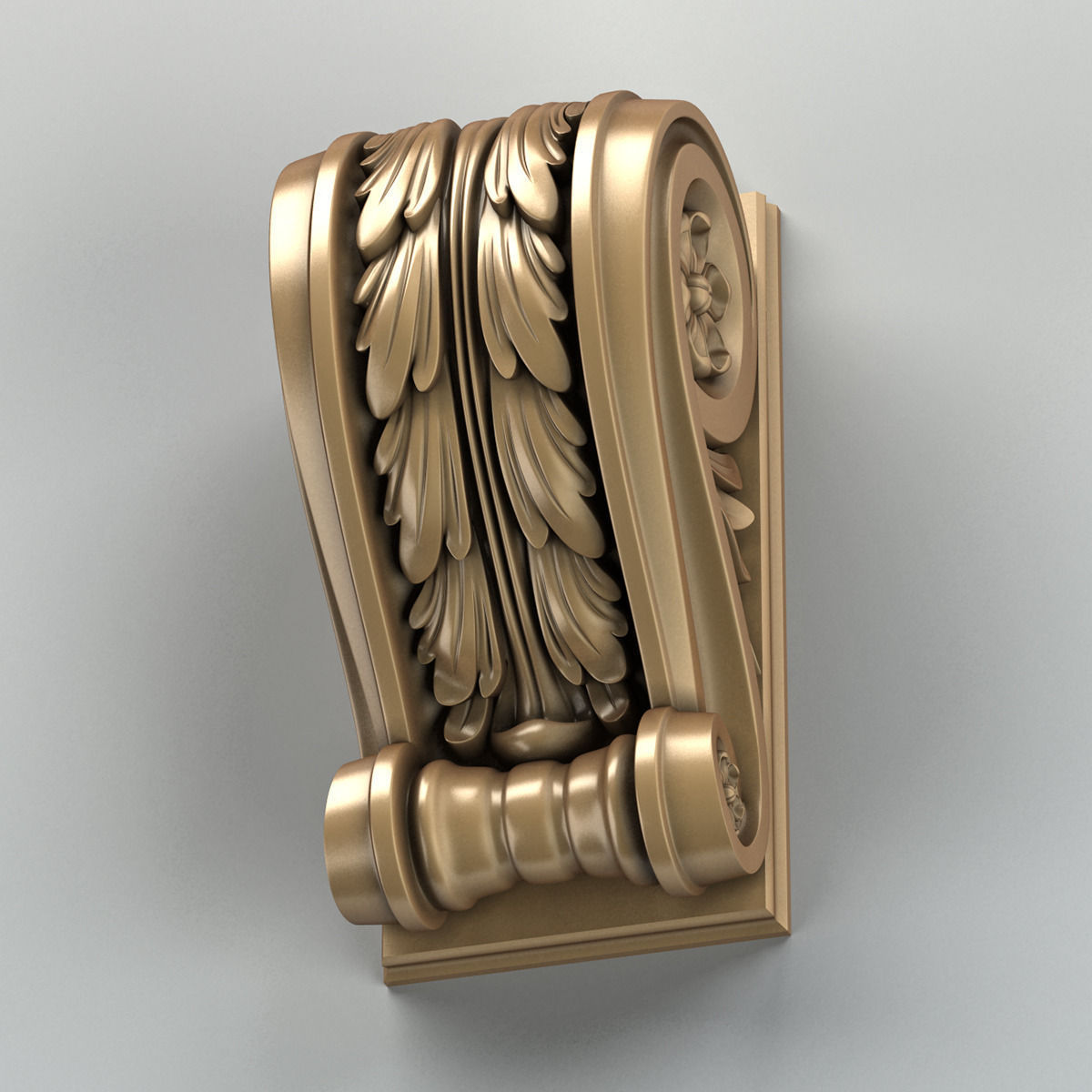 Corbel 006 3D model_3