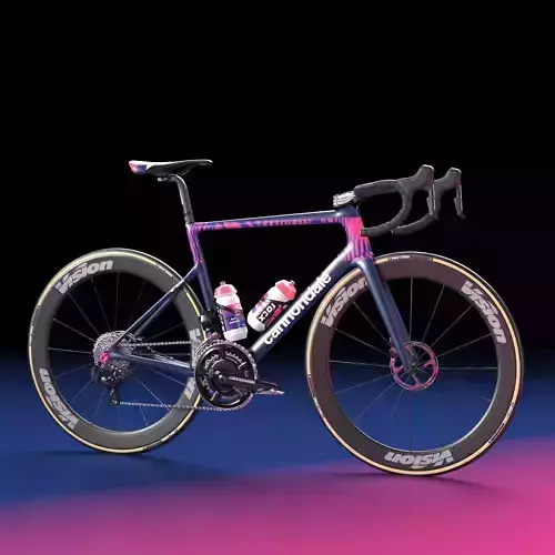 Bicycle Cannondale SuperSix EVO of Education First Pro Cycling 3D model