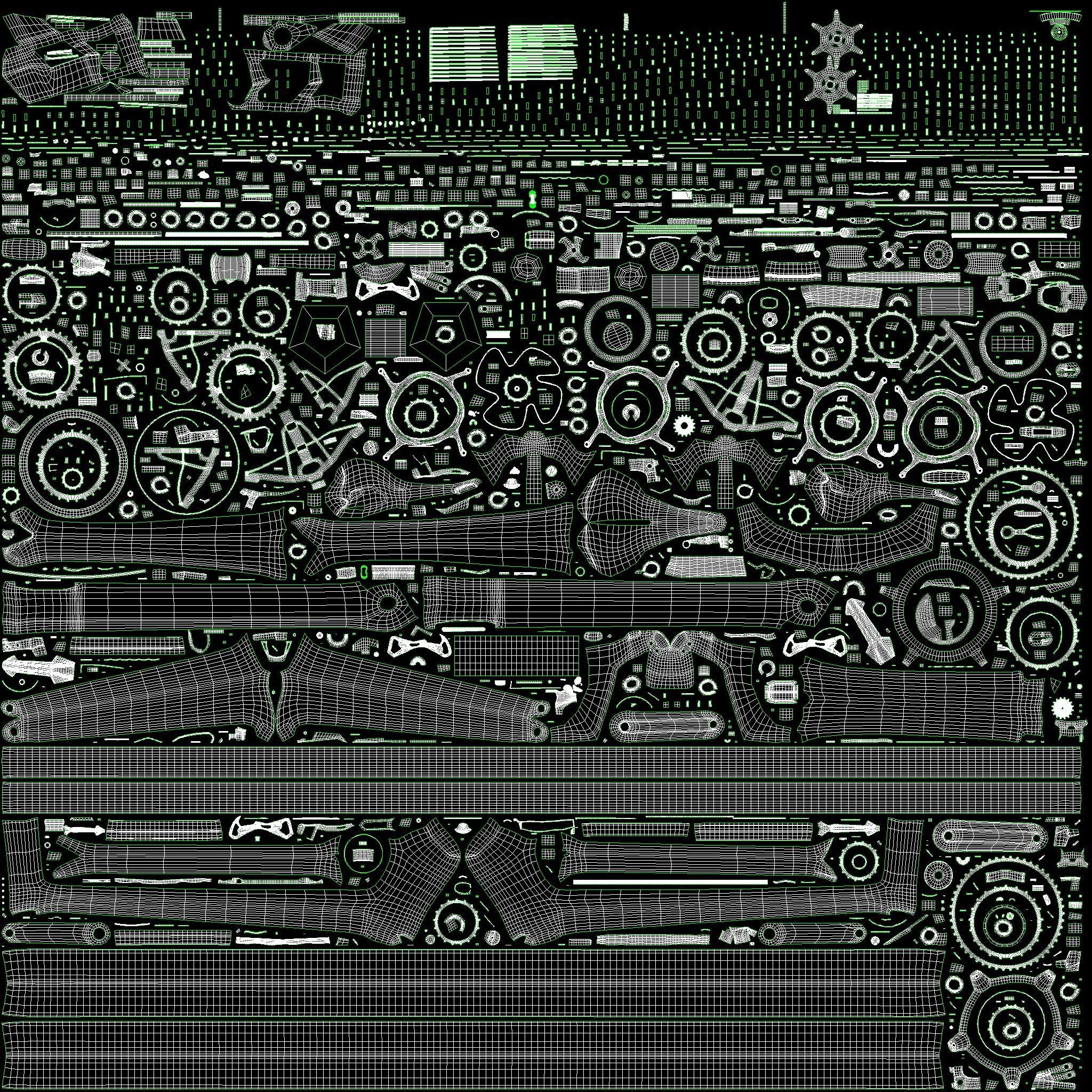 Bicycle Cannondale SuperSix EVO of Education First Pro Cycling 3D model_27