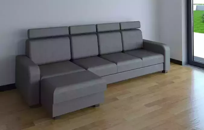 Corner sofa 3D model