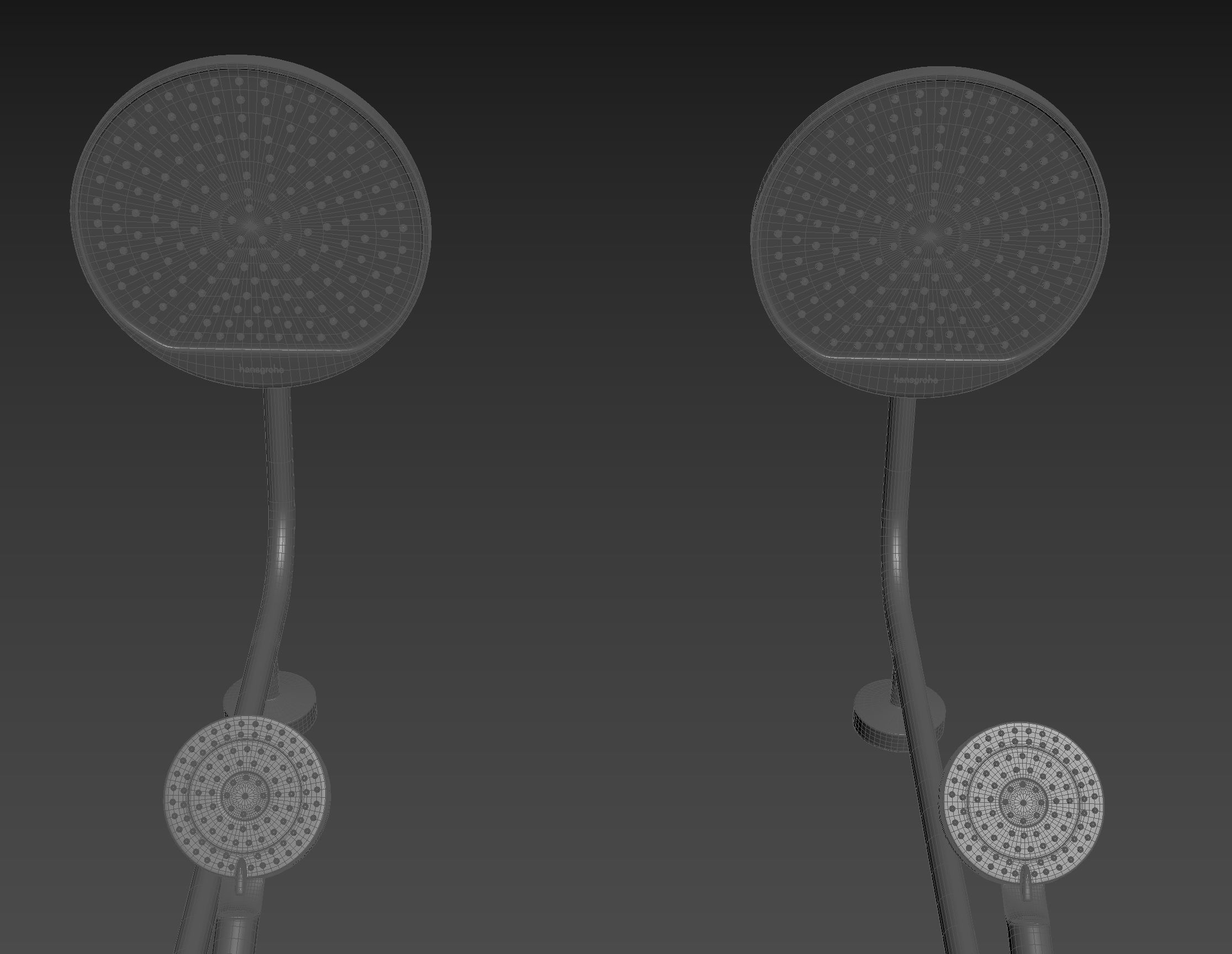 HANSGROHE Crometta S Showerpipe 240 3D model_1