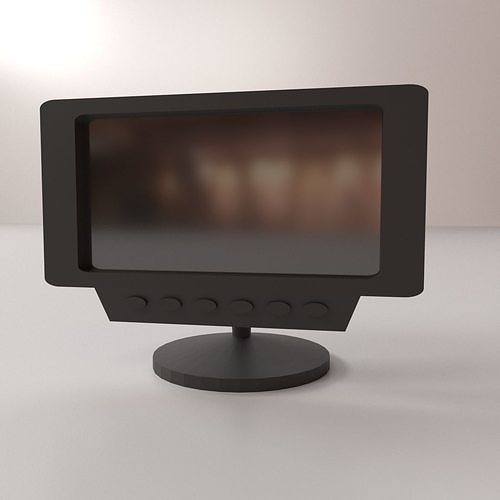 LCD Monitor 3D model