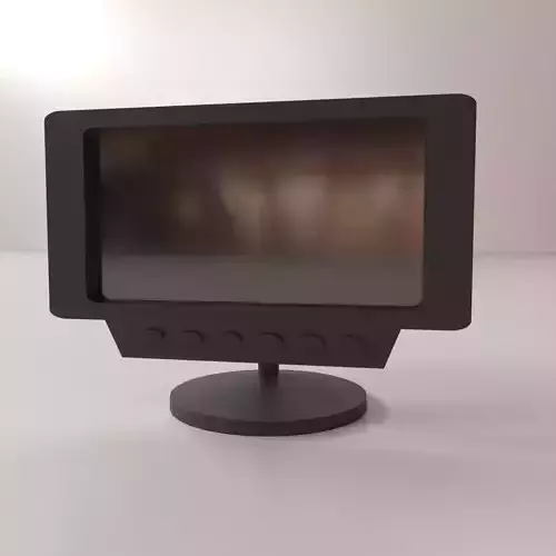 LCD Monitor 3D model