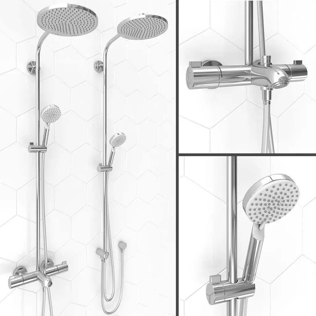 HANSGROHE Crometta S 240 Set2 3D model_0