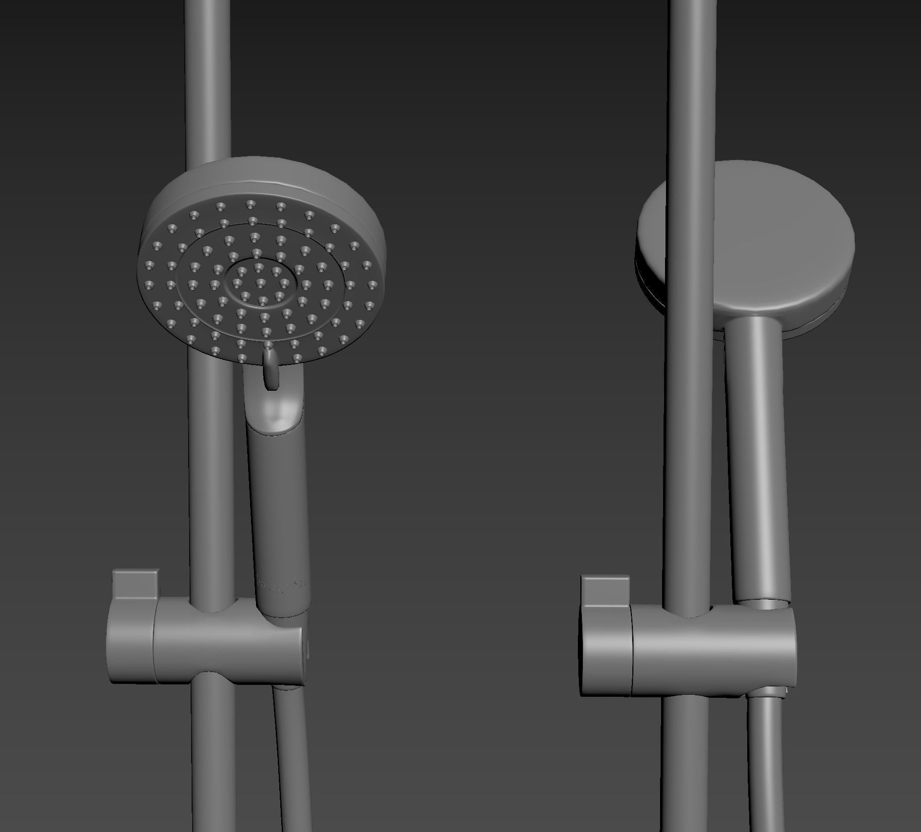 HANSGROHE Crometta S 240 Set2 3D model_6