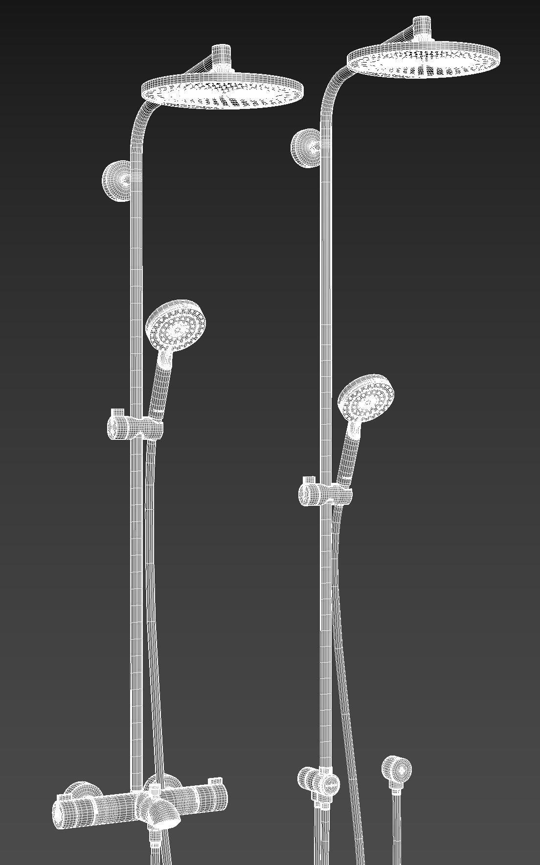 HANSGROHE Crometta S 240 Set2 3D model_8