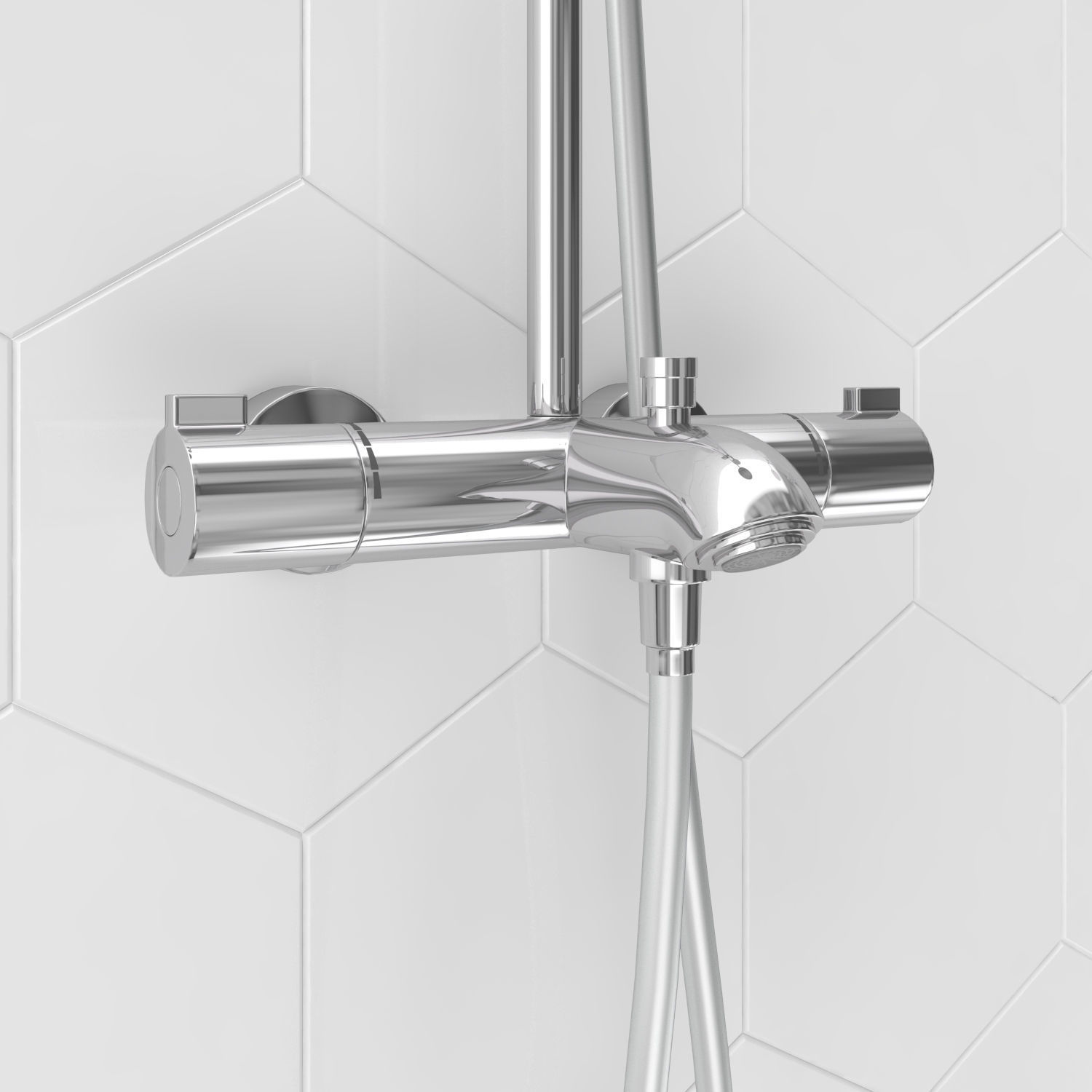 HANSGROHE Crometta S 240 Set2 3D model_2