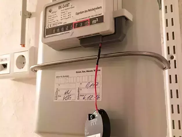 American meter gas meter 3D model