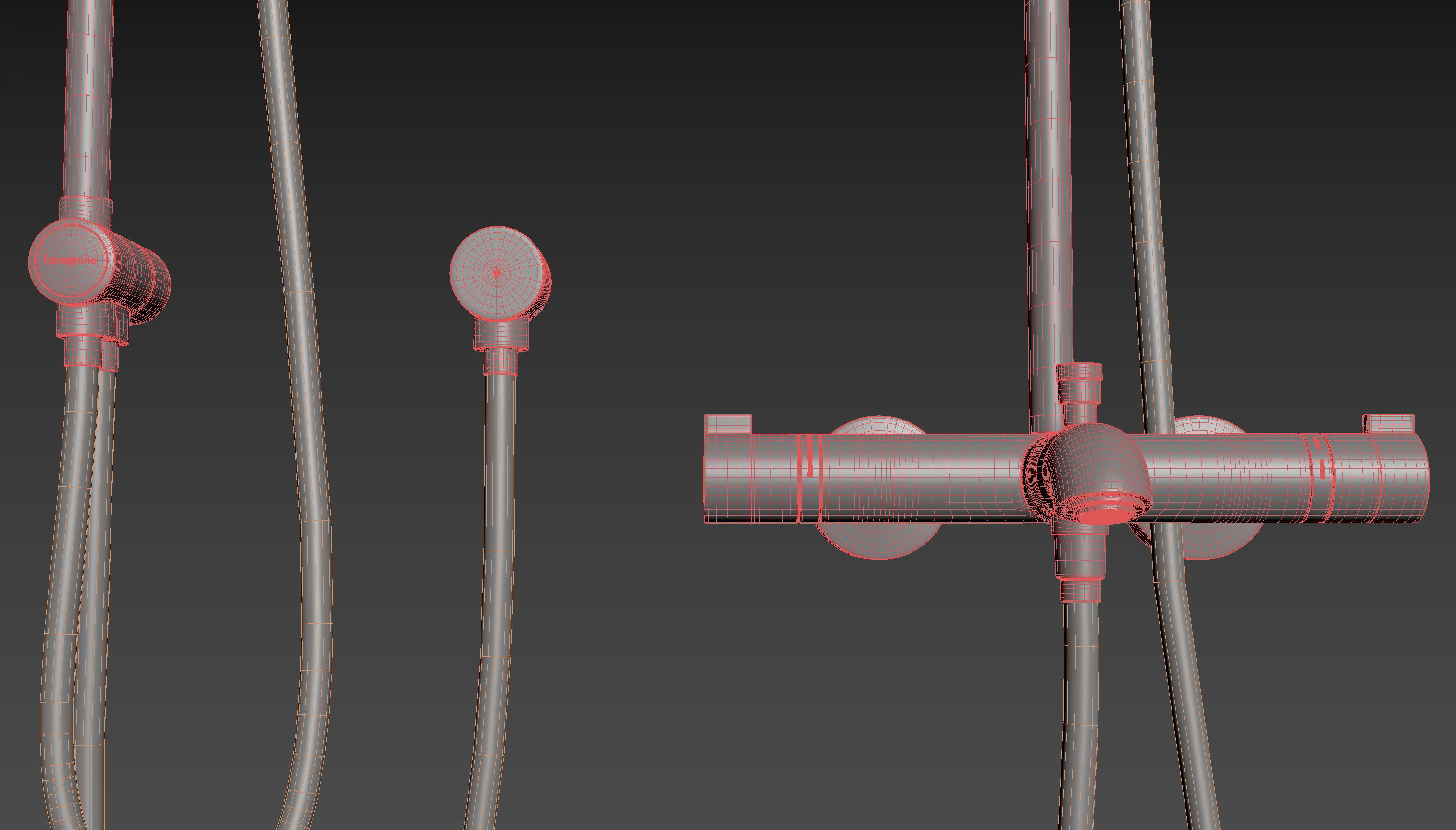 HANSGROHE Croma Select S 280 3D model_5