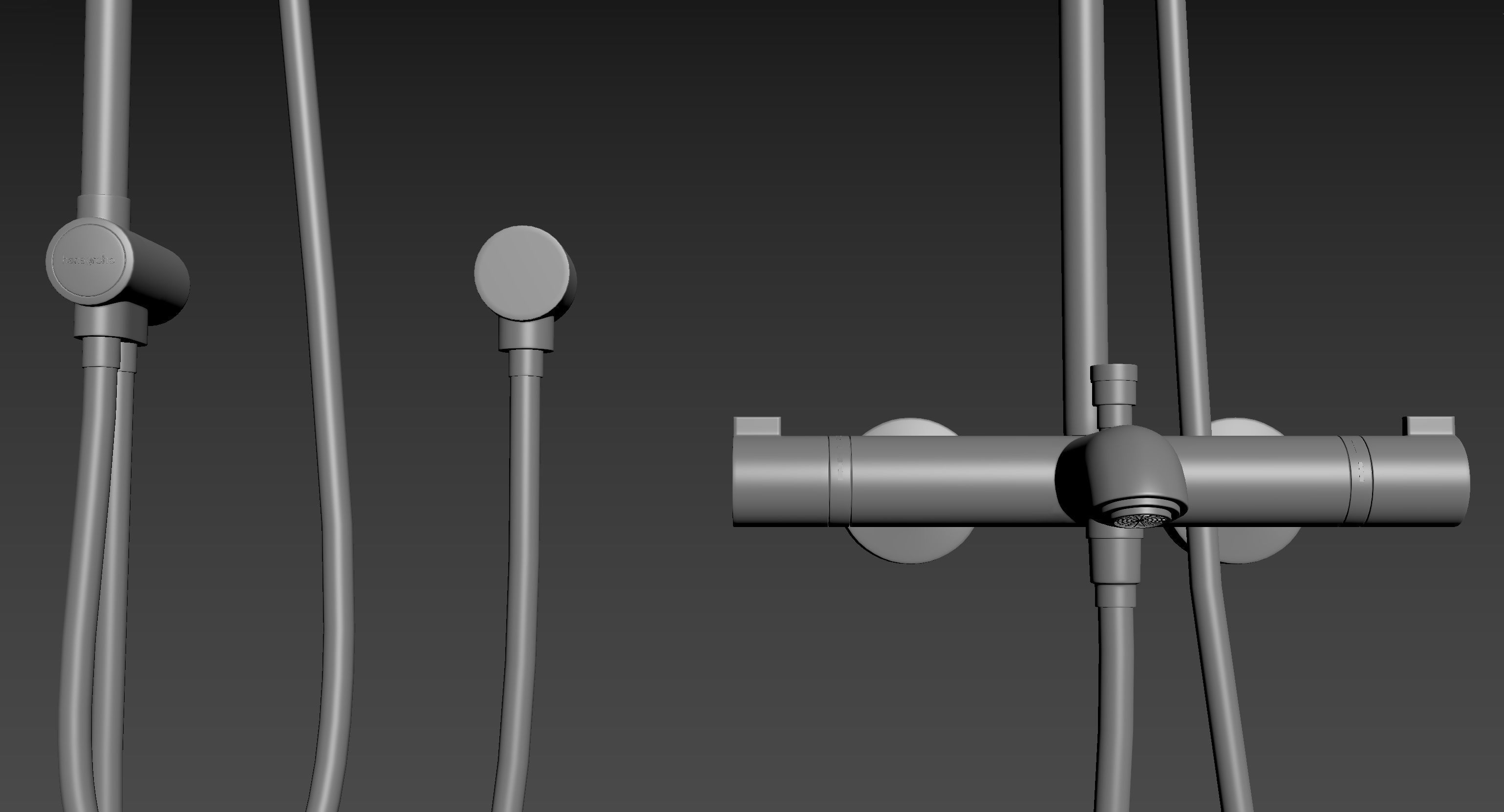 HANSGROHE Croma Select S 280 3D model_4