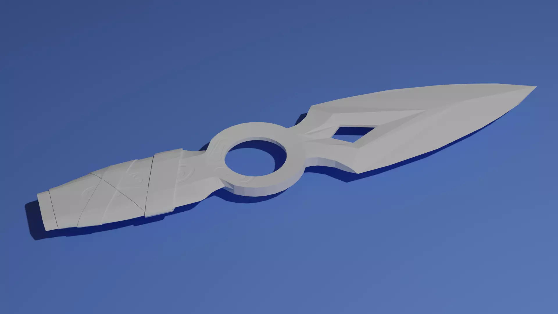 Valorant Jett Knife free 3D model | CGTrader