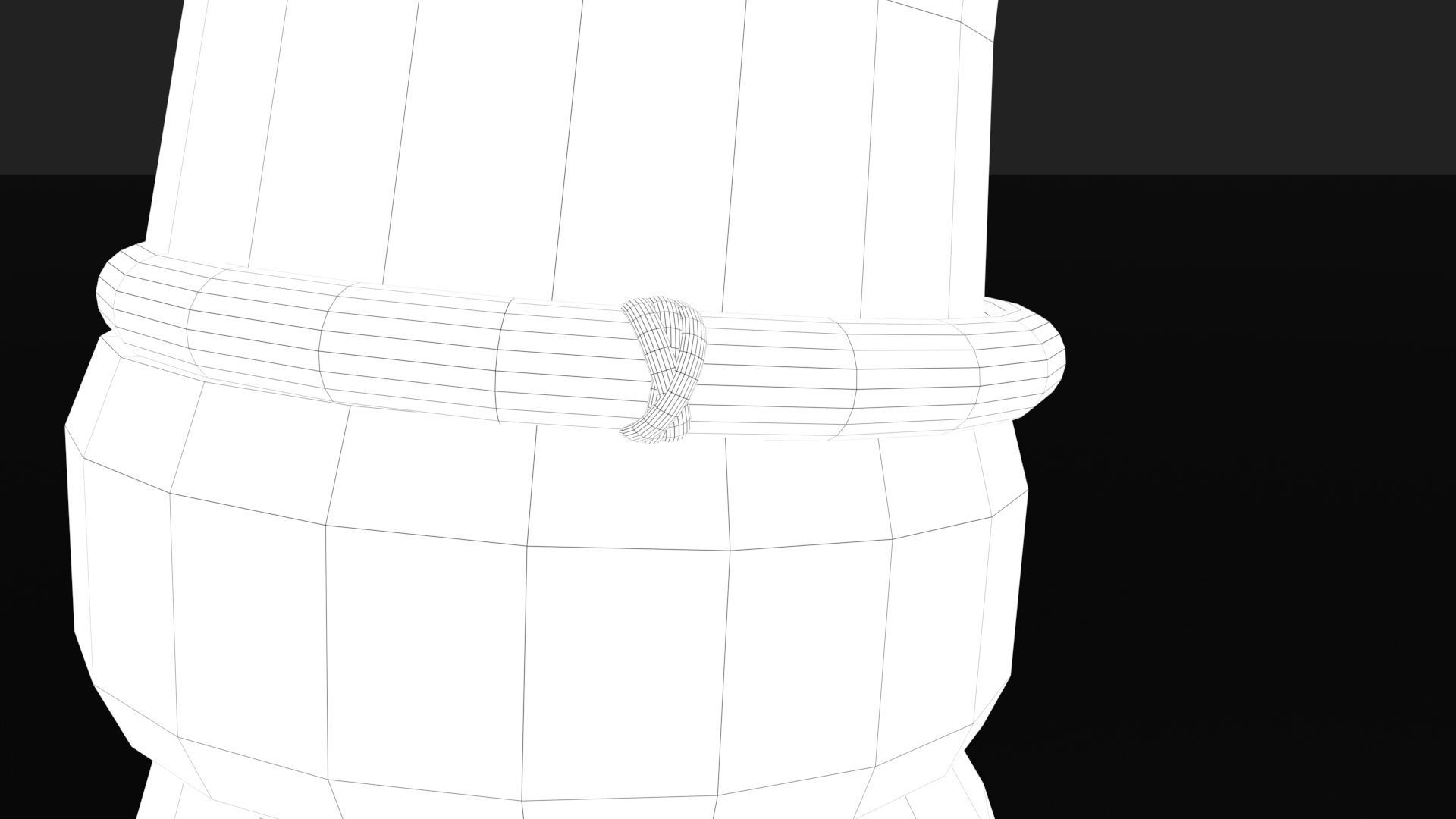 Medieval Drink Bottles 3D model_36