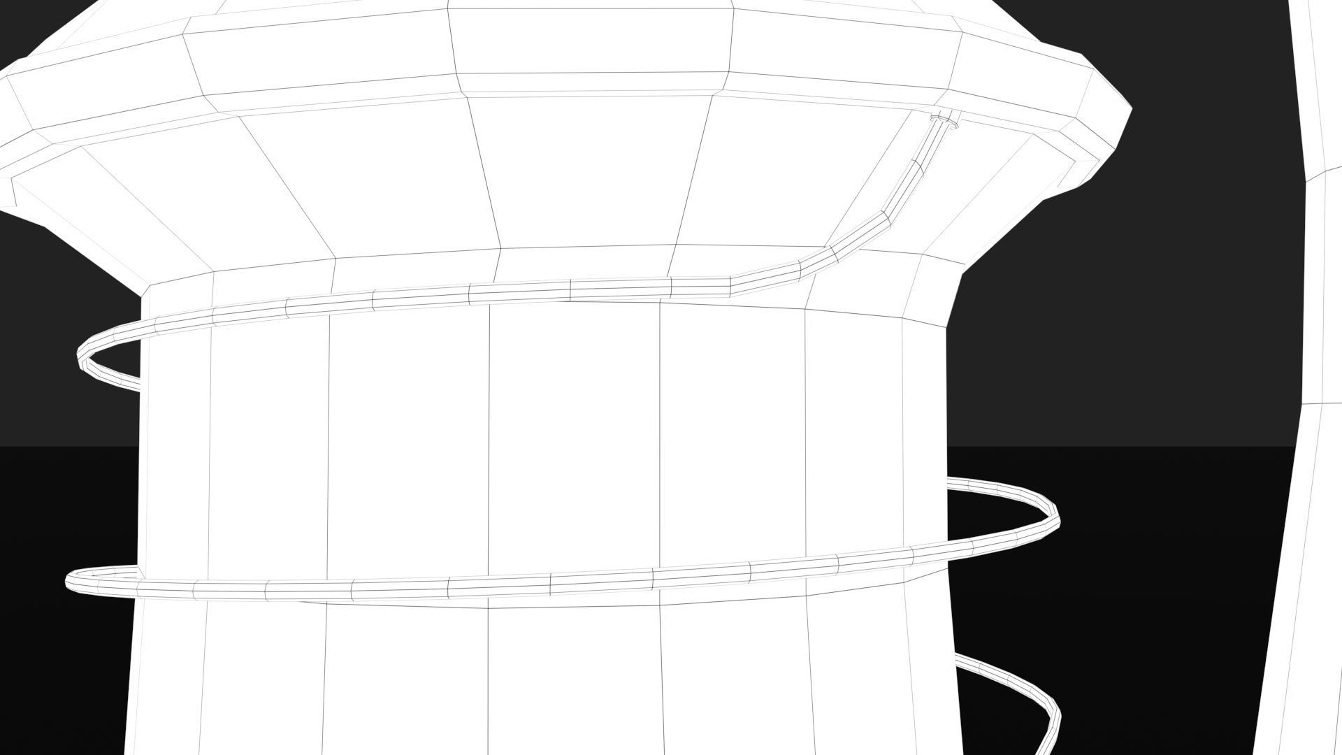 Medieval Drink Bottles 3D model_38