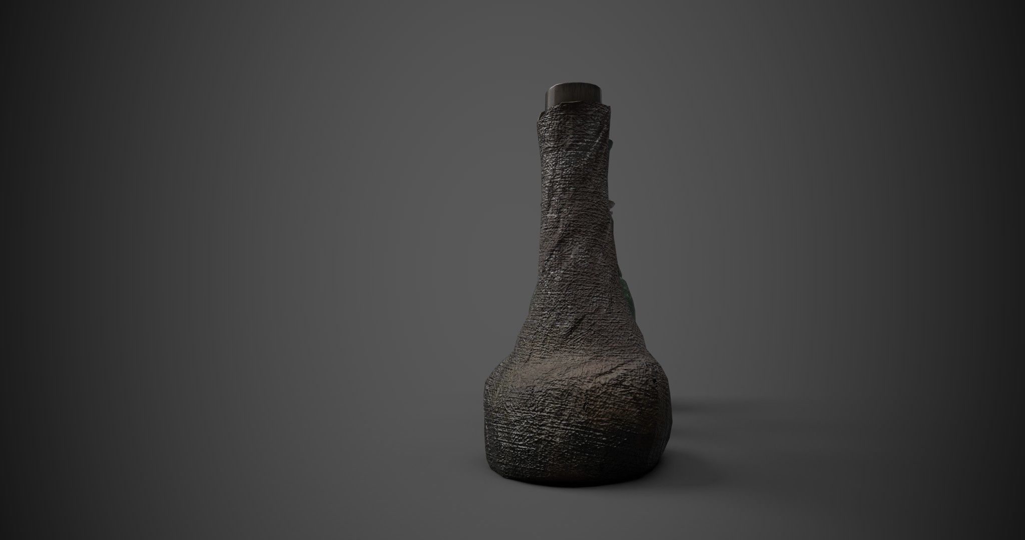 Medieval Drink Bottles 3D model_7