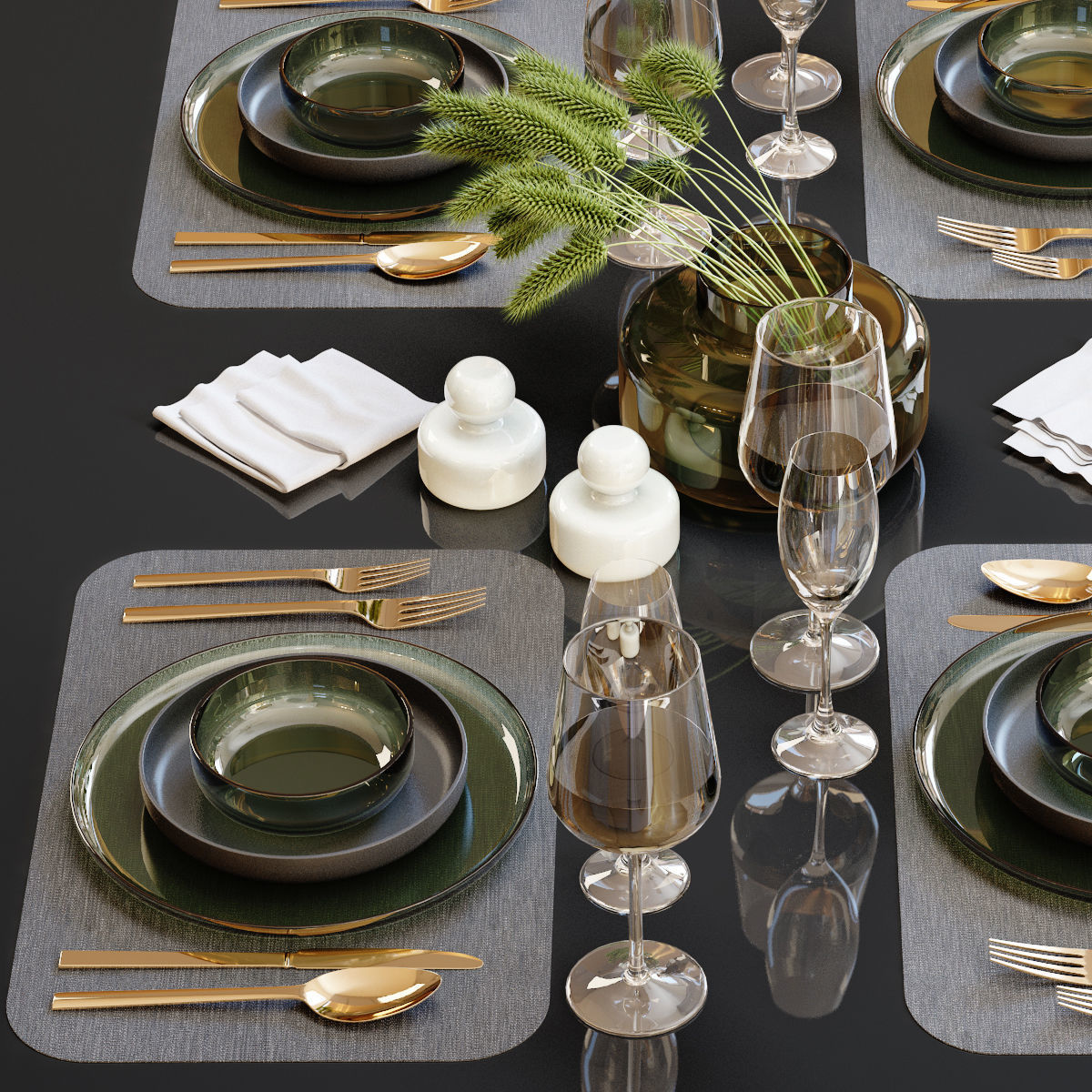 Table setting 23 3D model_3