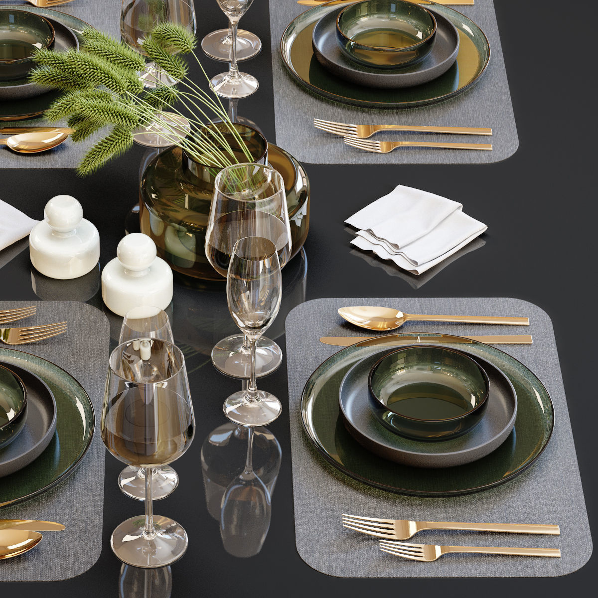 Table setting 23 3D model_1