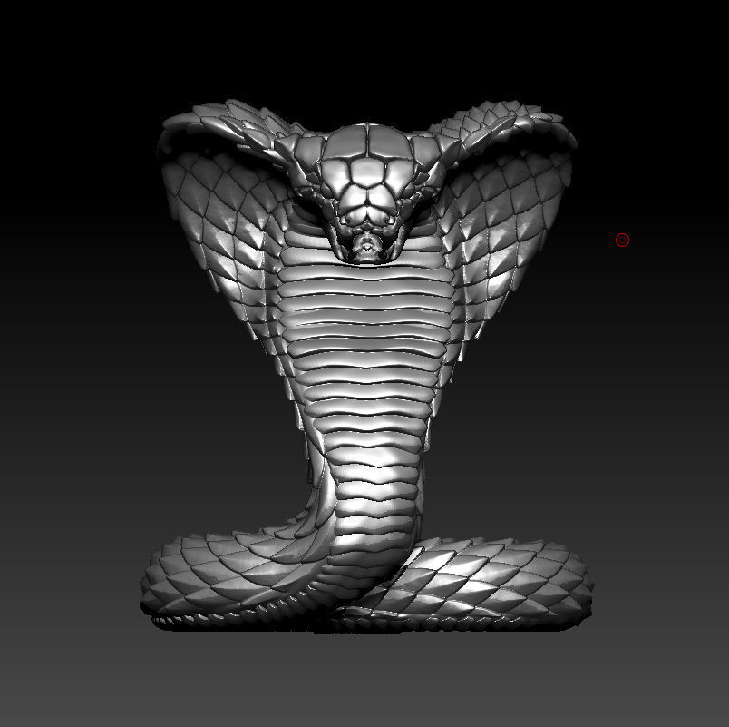 cobra snake 3D print model_1