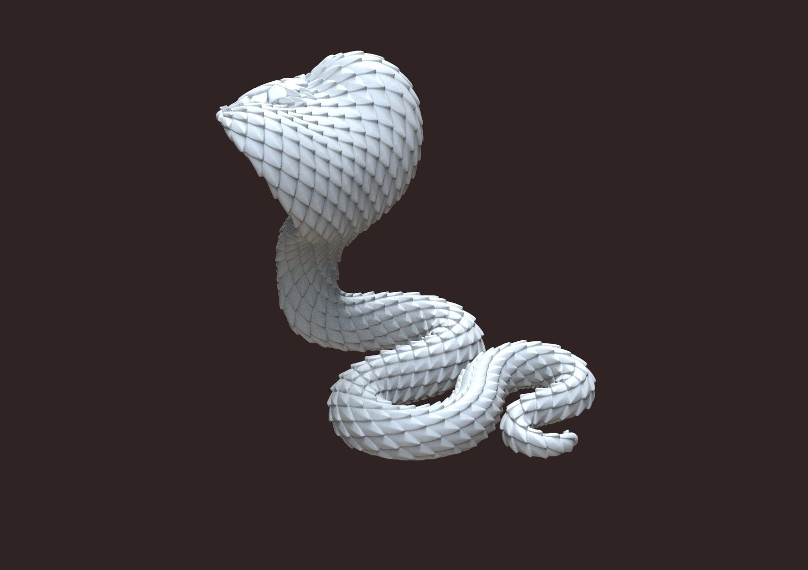 cobra snake 3D print model_8