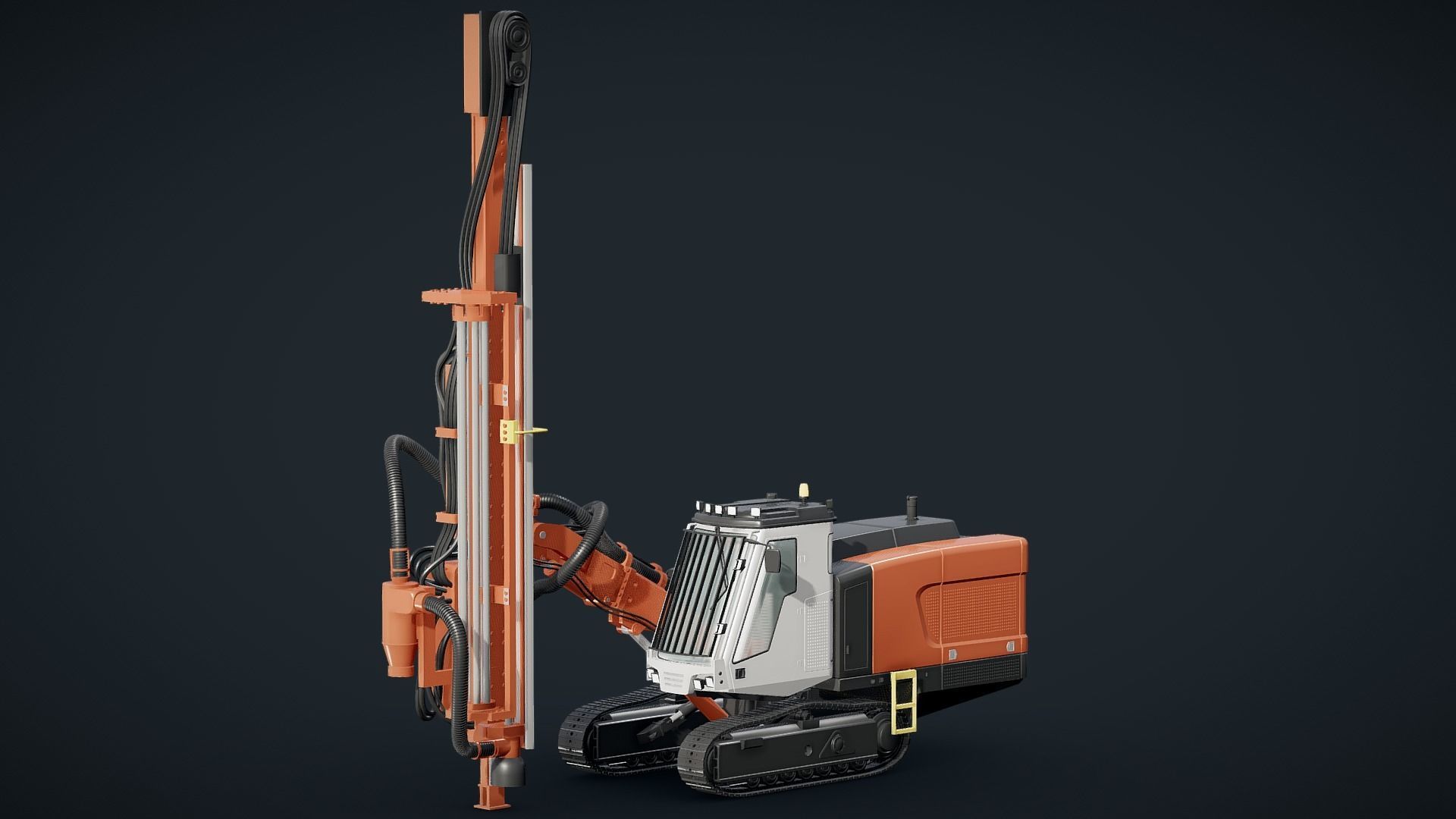 Sandvik DP1500i Toy 3D Print Ready 3D print model_0