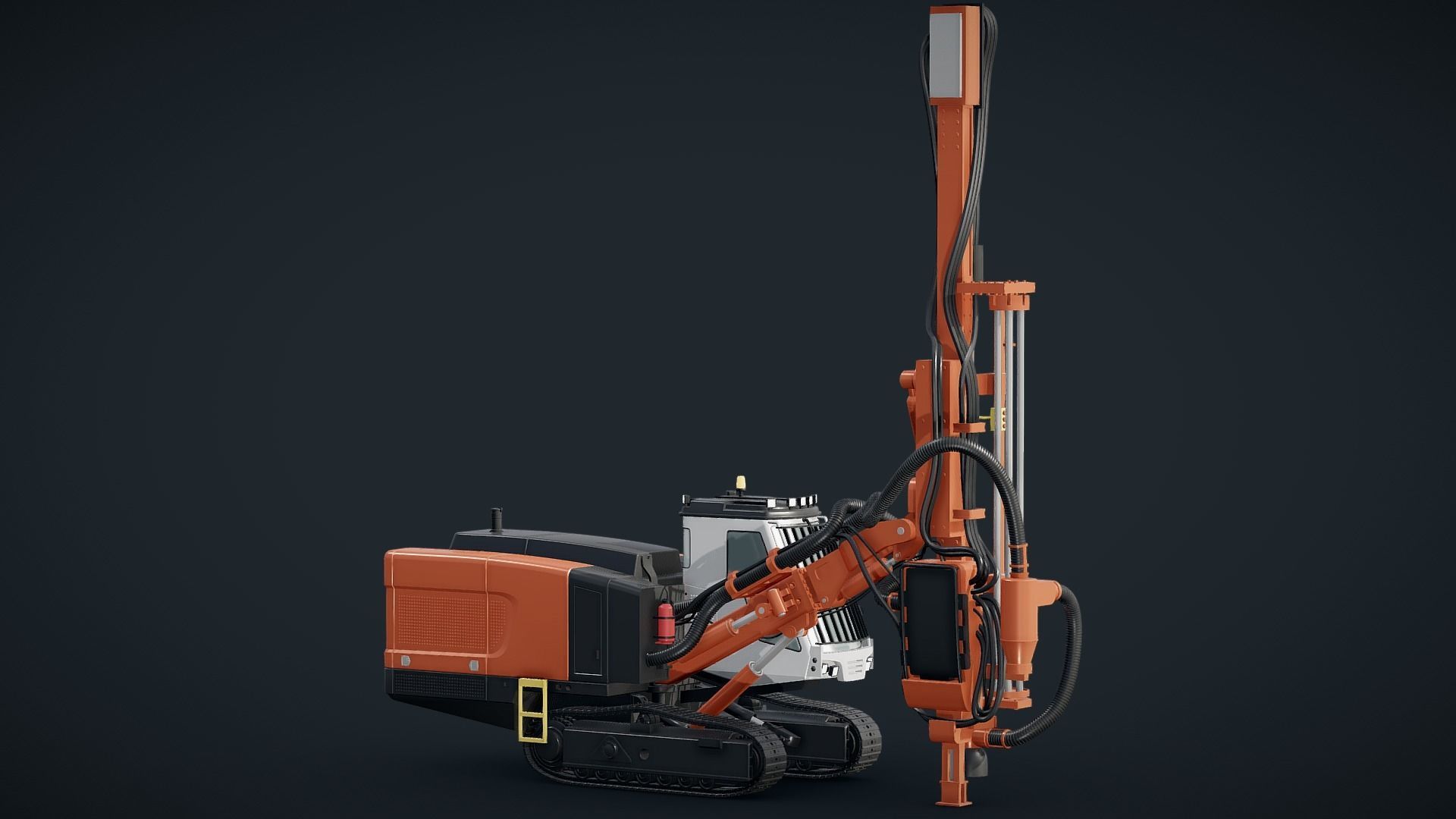 Sandvik DP1500i Toy 3D Print Ready 3D print model_1