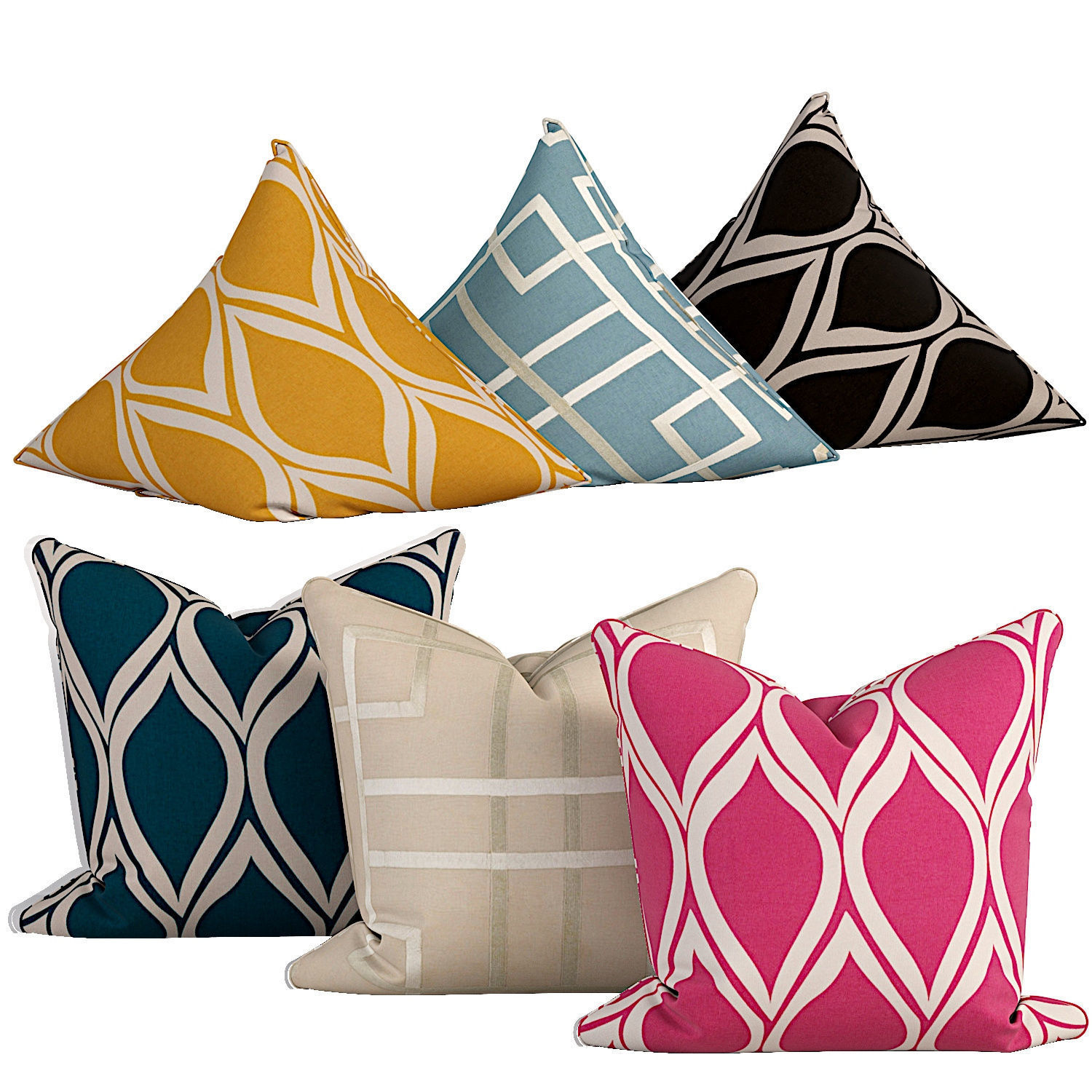 50 Decorative set pillow 450-499 3D model_32