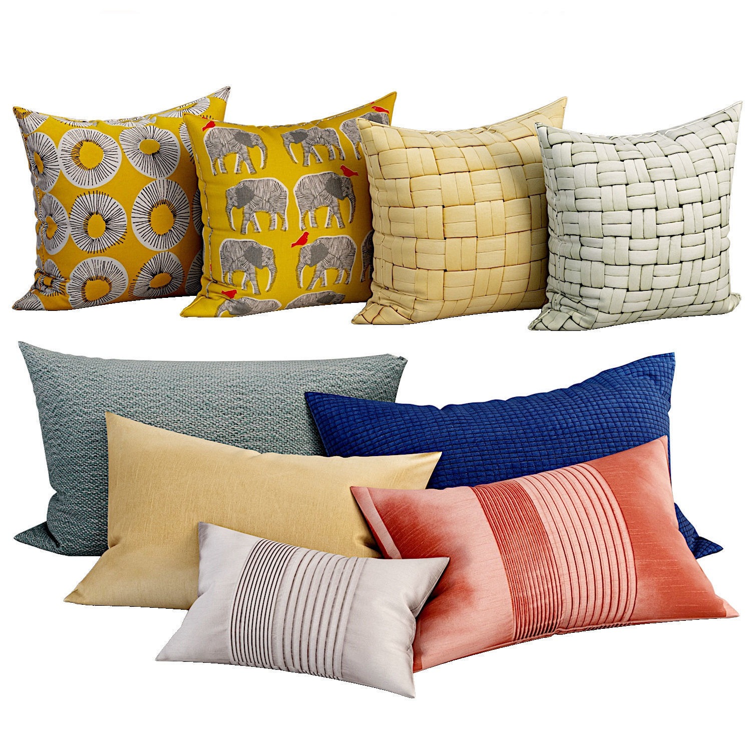 50 Decorative set pillow 450-499 3D model_12