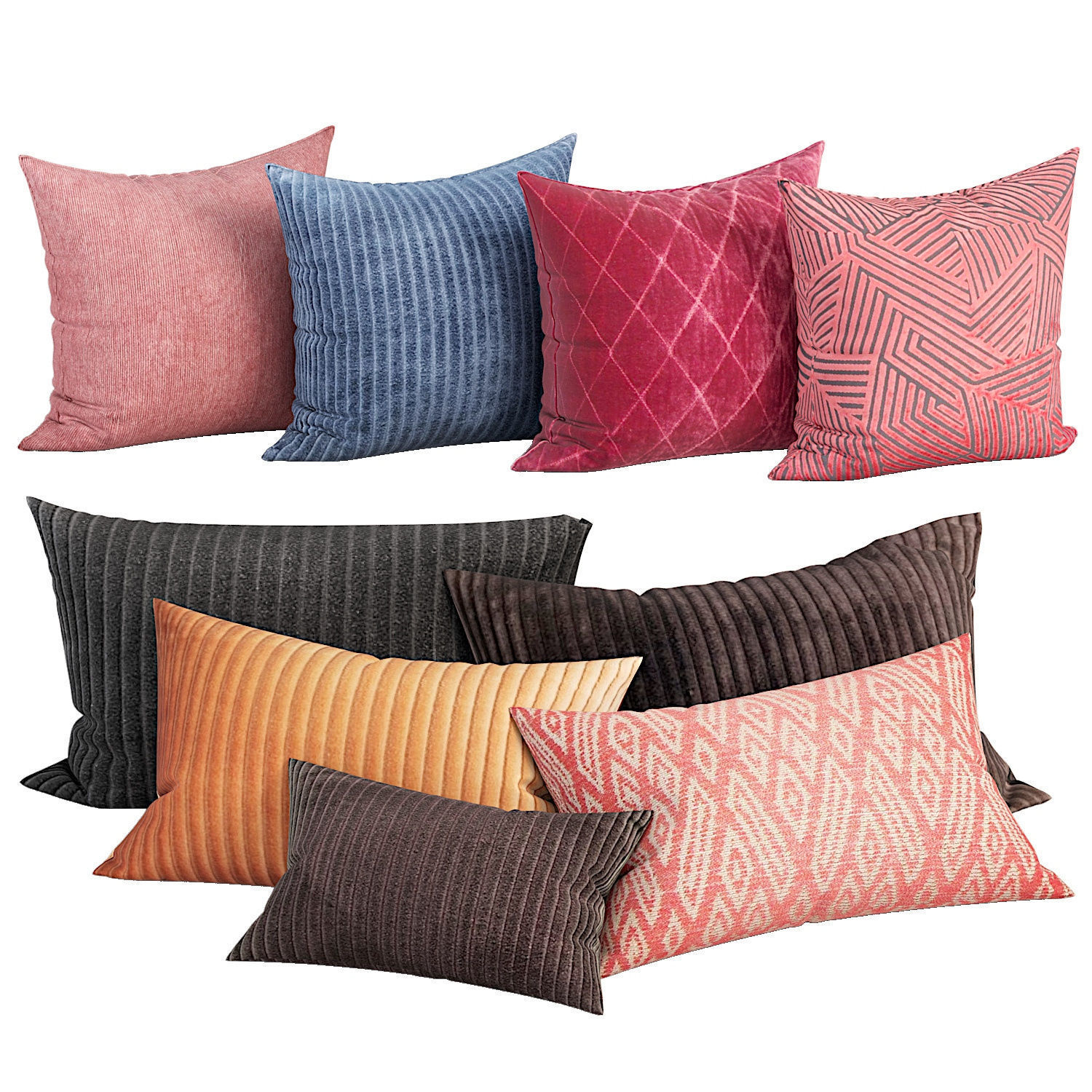 50 Decorative set pillow 450-499 3D model_15