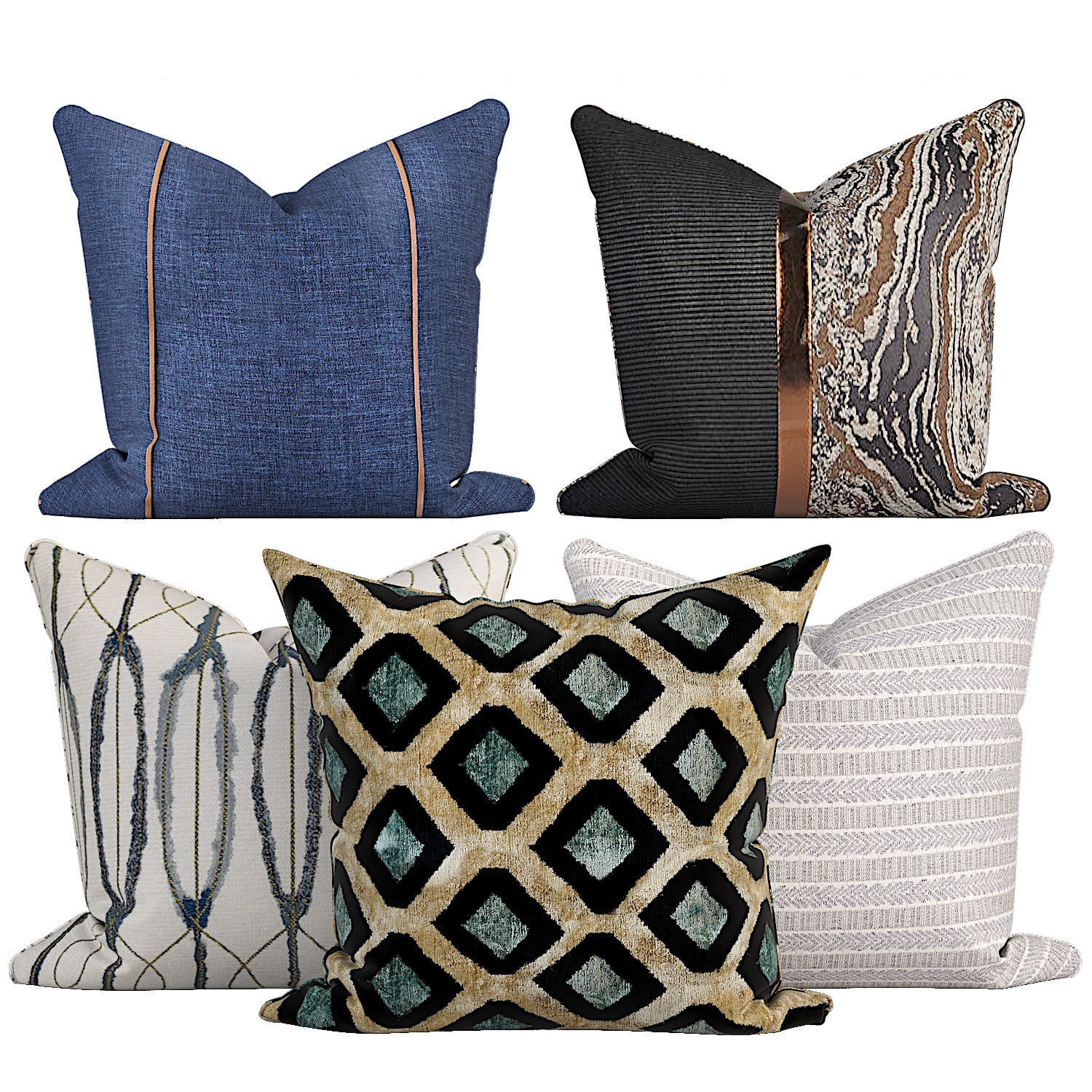 50 Decorative set pillow 450-499 3D model_46